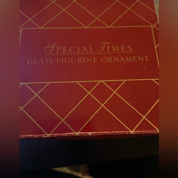 Special Times Glass Figurine Christmas Ornament Hand Painted "Young Boy" - Picture 8 of 8